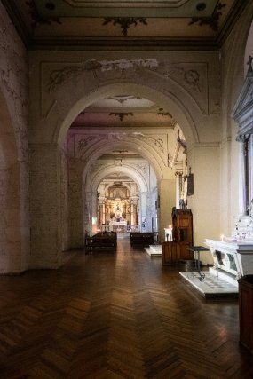 Santiago Interior of the San Francisco church