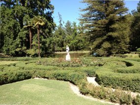 Santa Rita Winery Grounds and garden