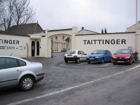 France 2002 Taittinger champagne near Reims