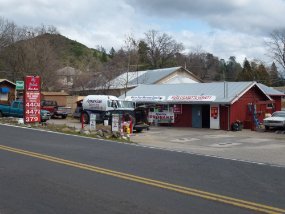 Gas Station Recently re-opened, this is 