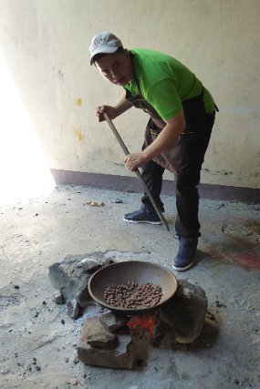 Senor Chocolate Also accompanied by a dance around the fire and much chanting